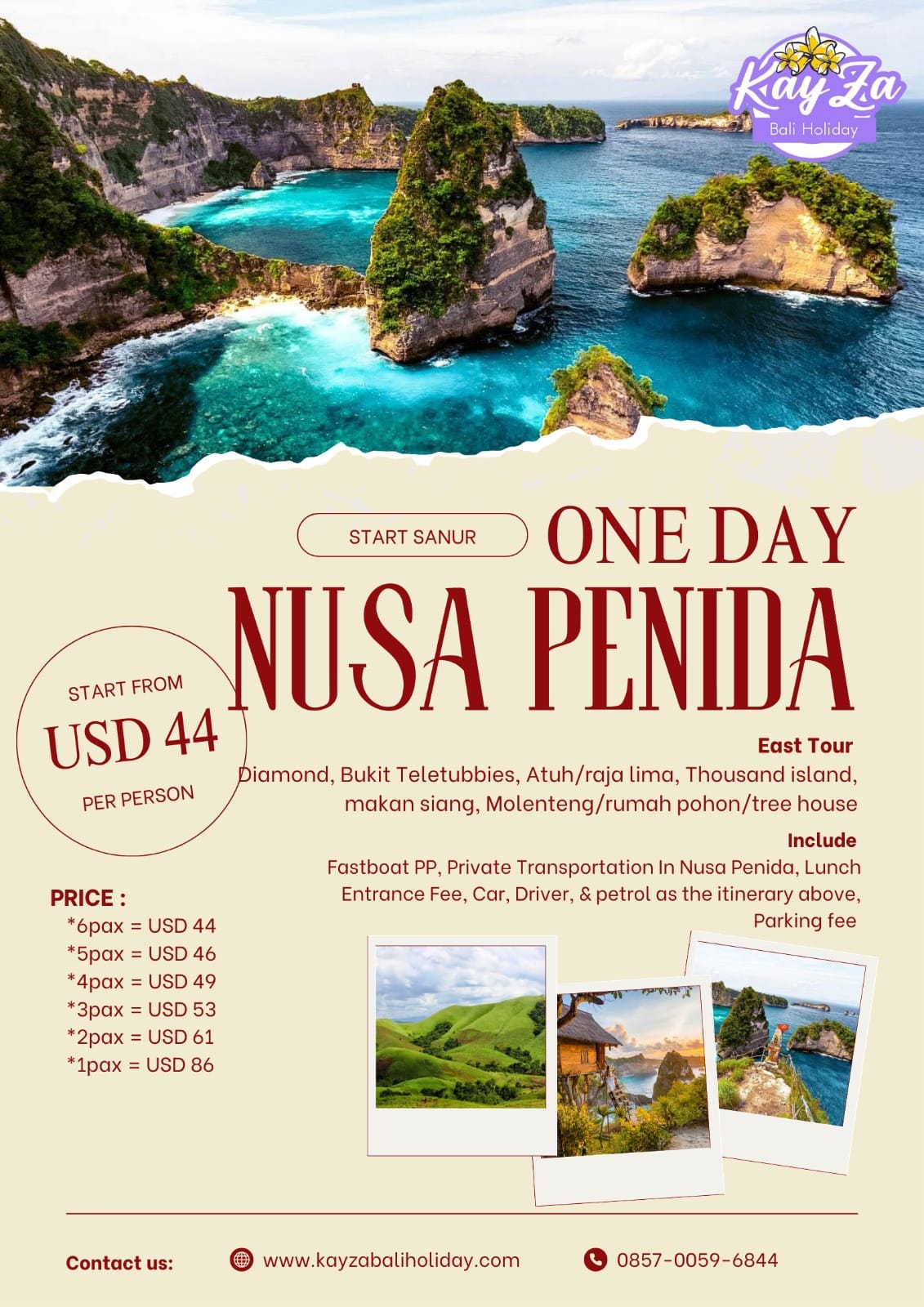 ONE DAY NUSPEN EAST TOUR